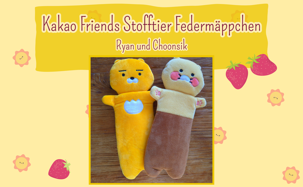 Kakao Friends soft toy pencil case