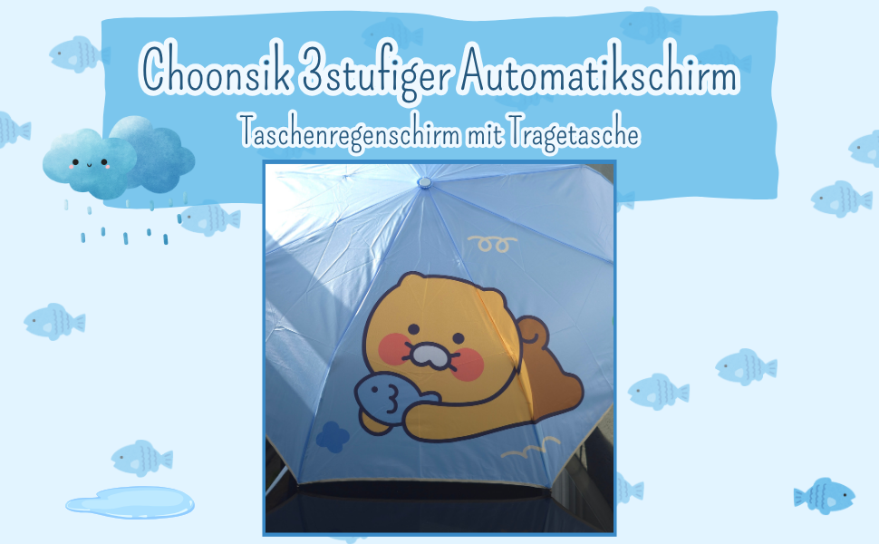 Choonsik 3stufiger Automatikschirm