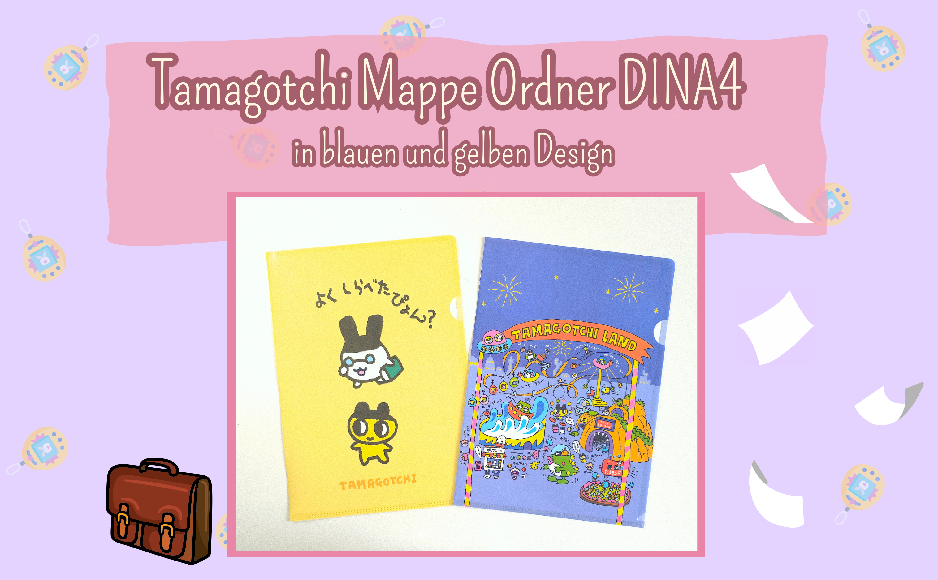 Tamagotchi L-Holder Mappe Ordner