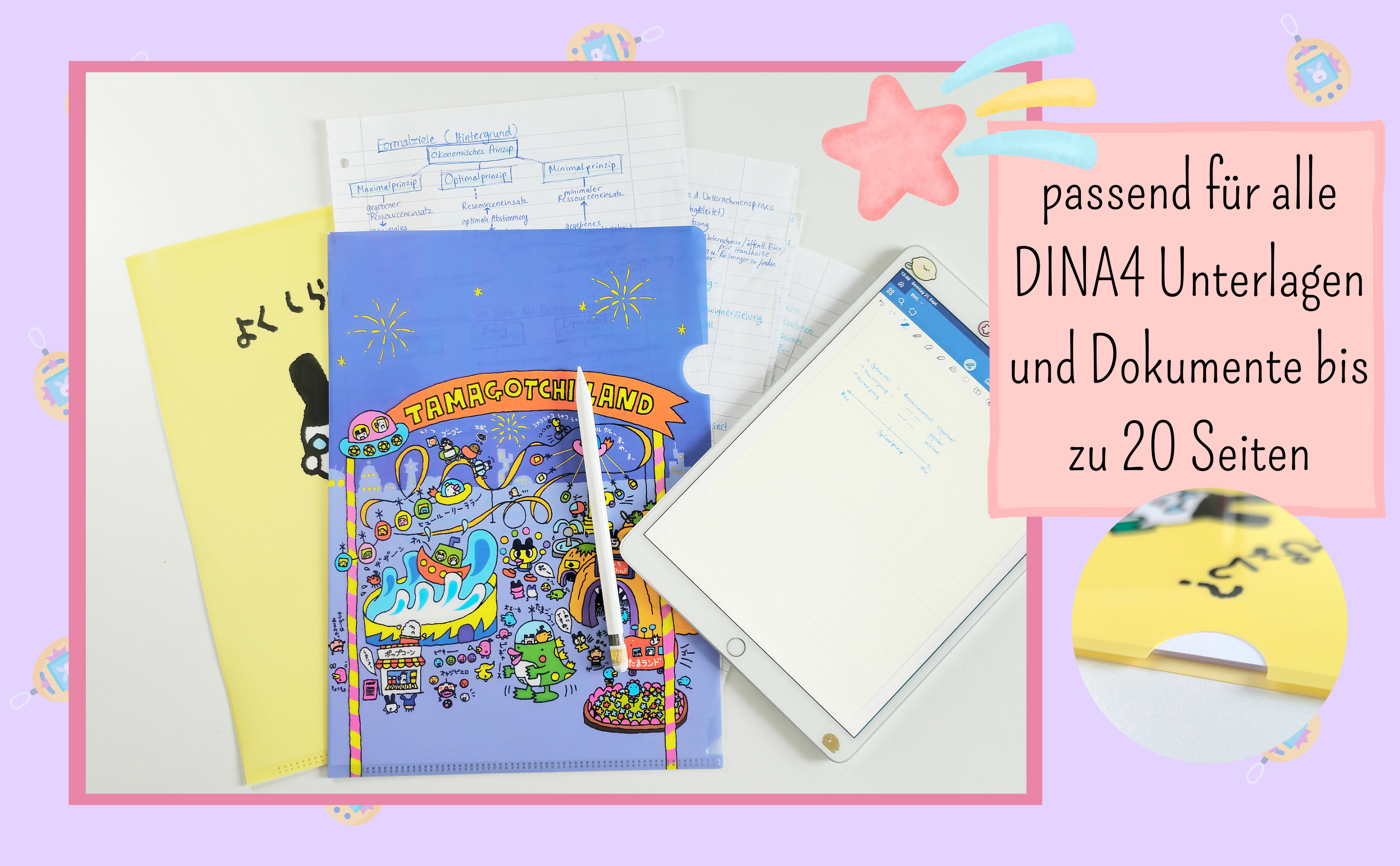 Tamagotchi L-Holder Mappe Ordner