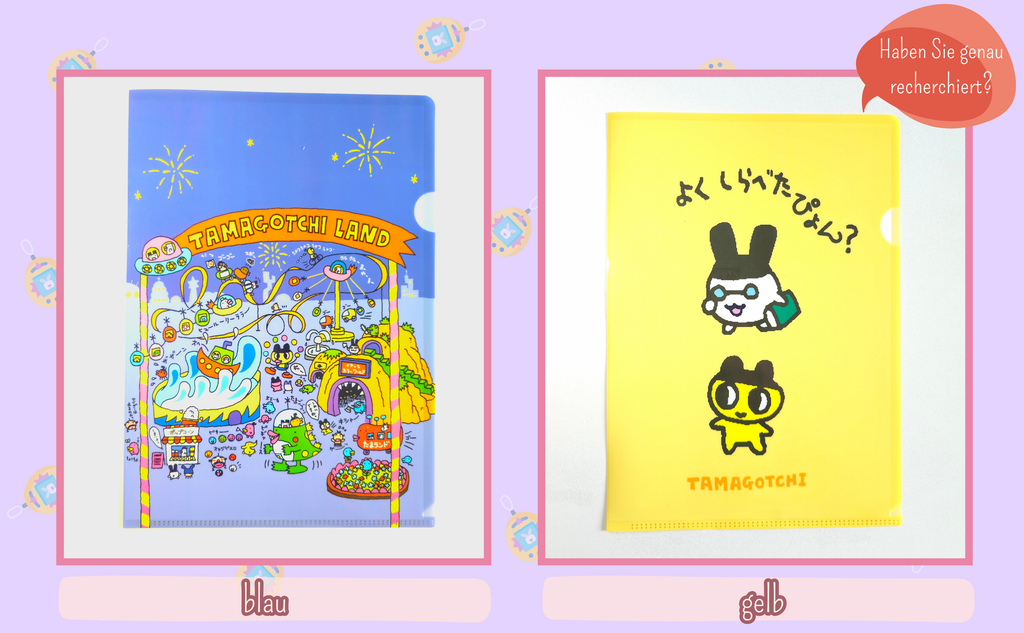 Tamagotchi L-Holder Mappe Ordner