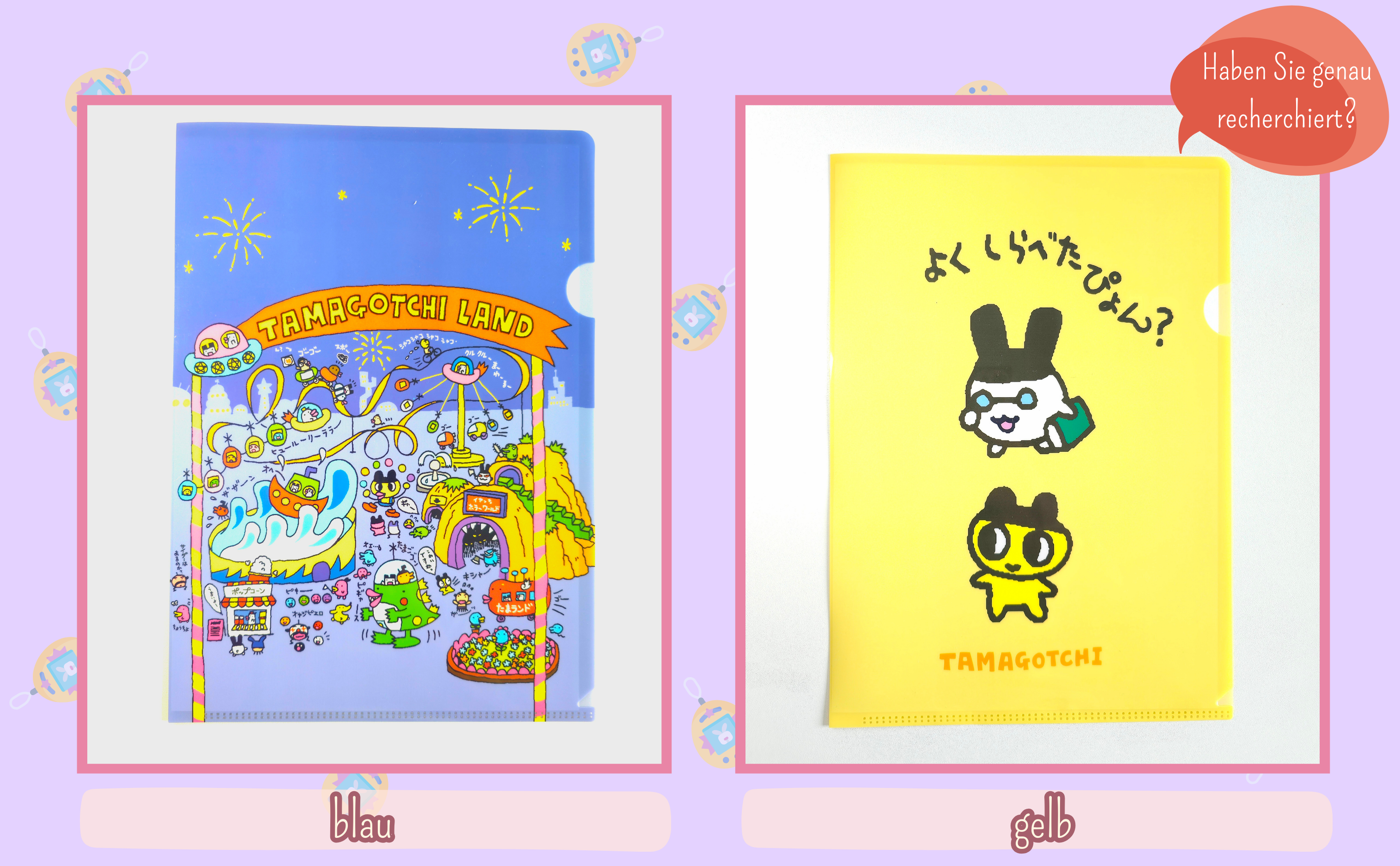 Tamagotchi L-Holder Mappe Ordner