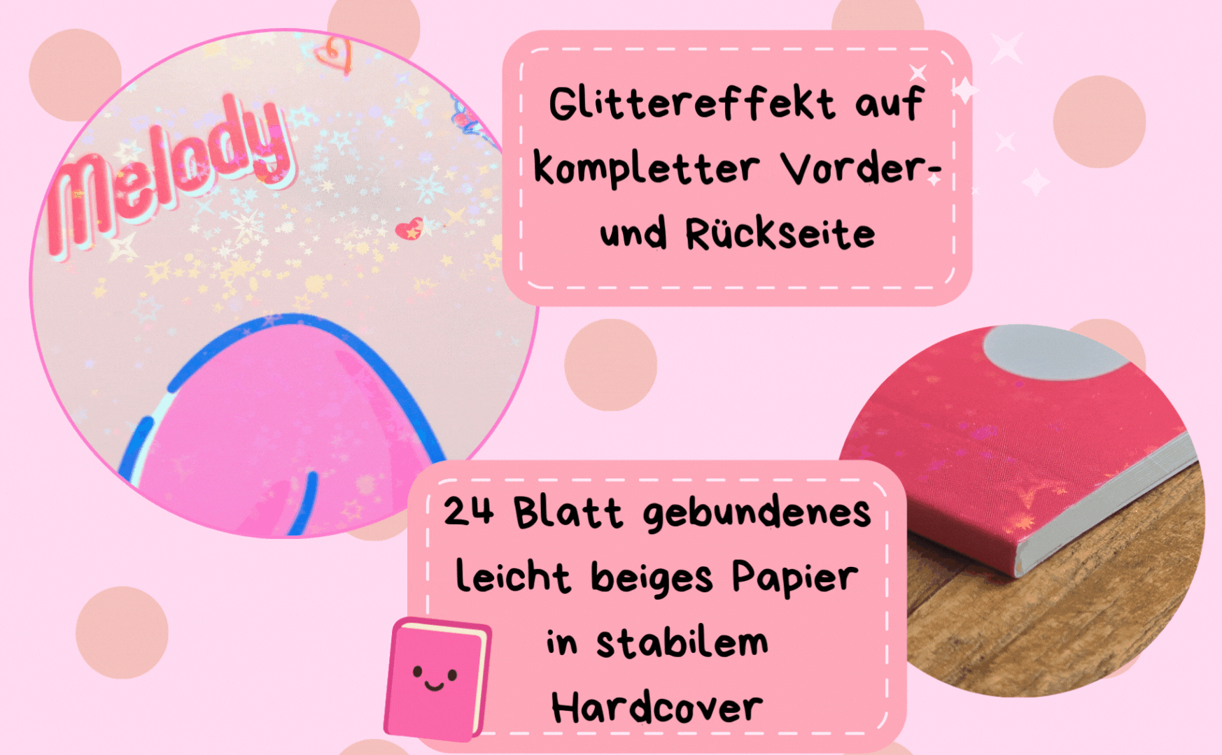 My Melody gebundenes Heft liniert