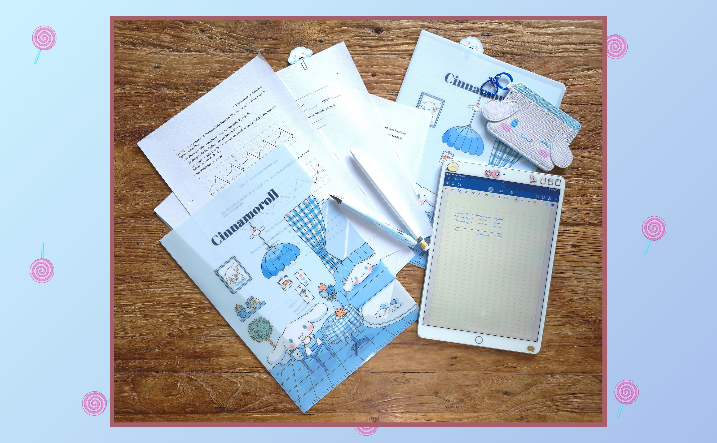 Cinnamoroll  L-Holder Mappe Ordner