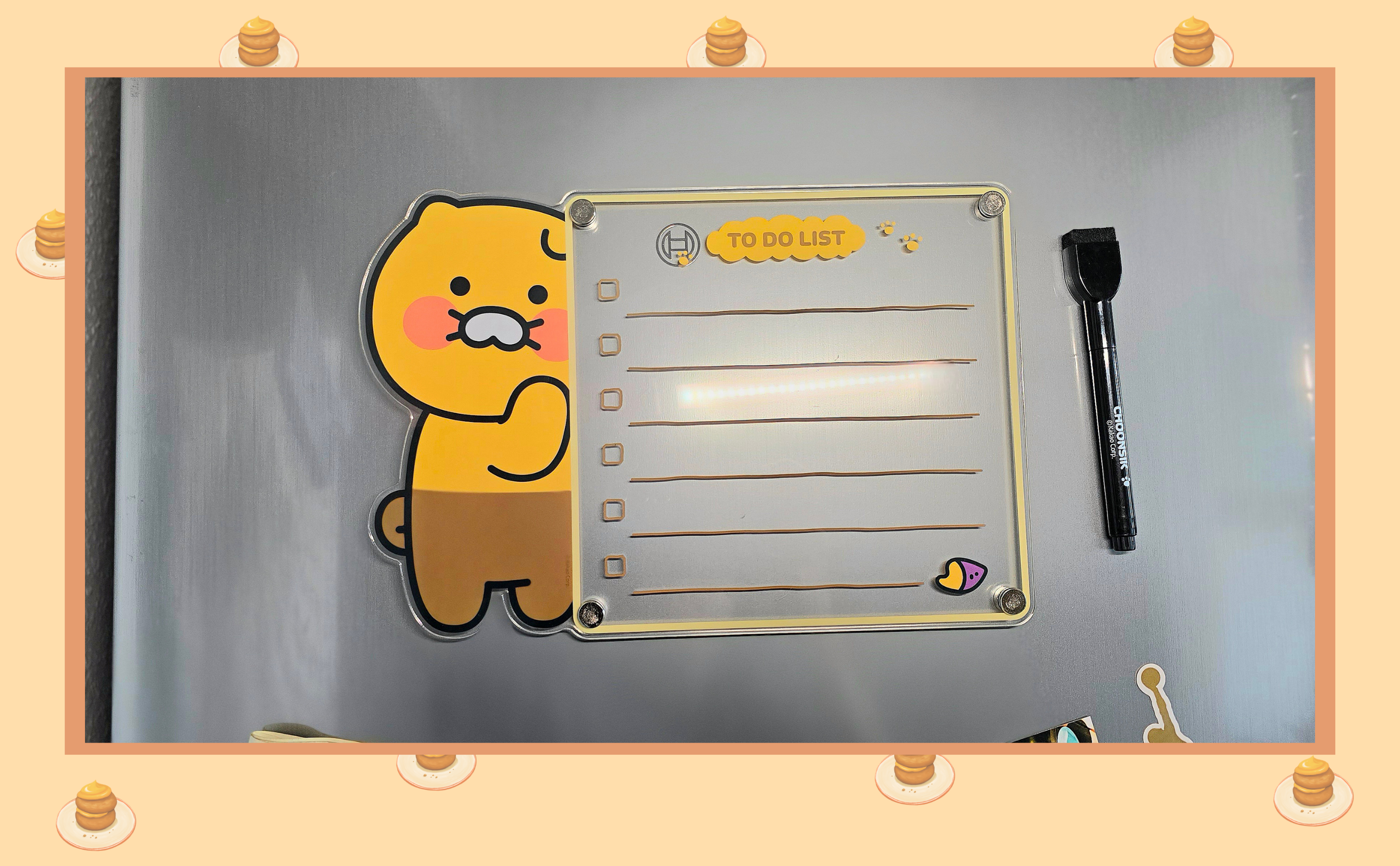 Choonsik Magnet Whiteboard Set -To Do List
