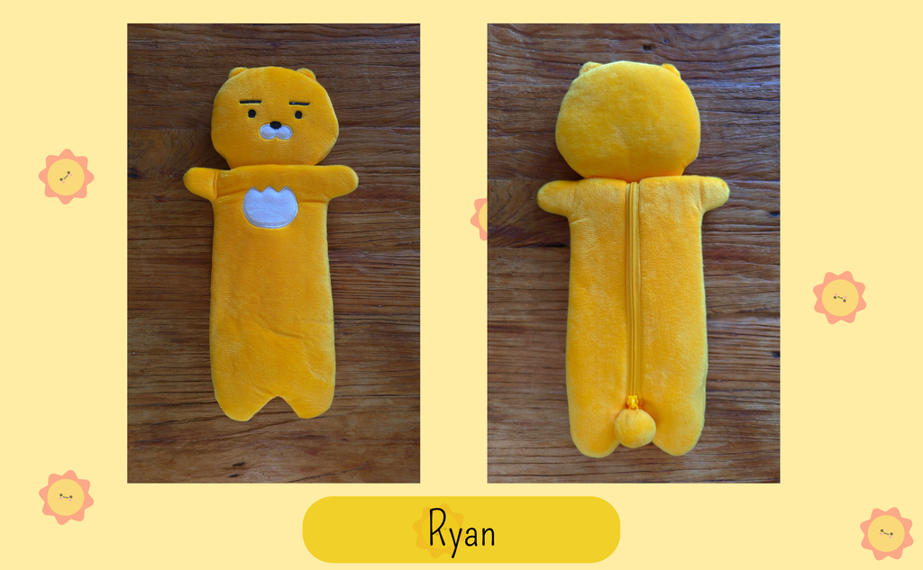 Kakao Friends soft toy pencil case