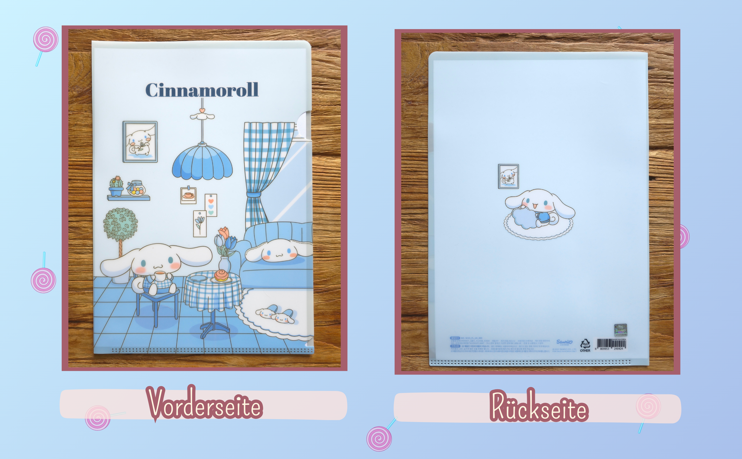 Cinnamoroll  L-Holder Mappe Ordner