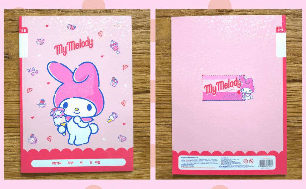My Melody gebundenes Heft liniert
