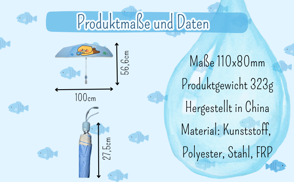 Choonsik 3stufiger Automatikschirm